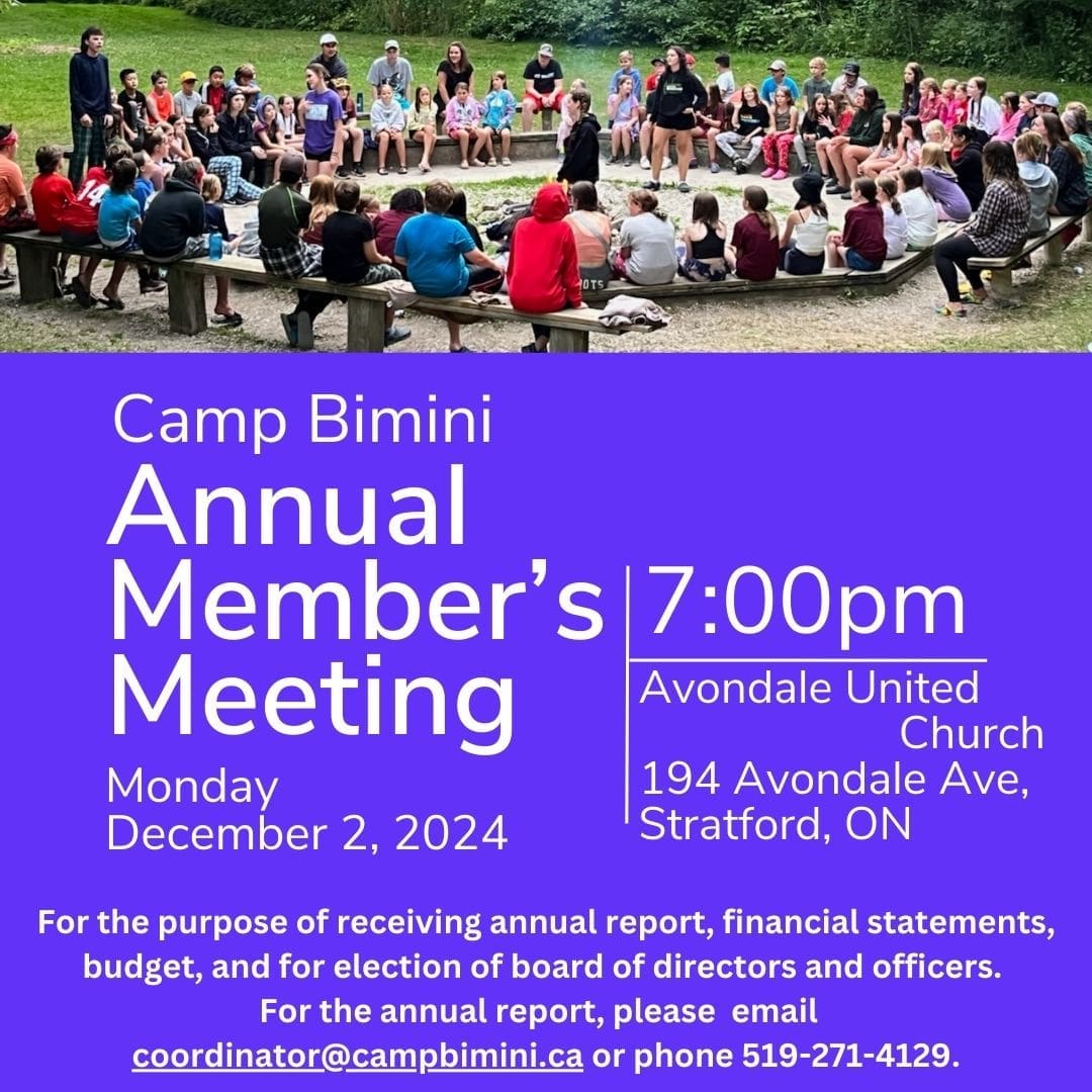 Annual Members Meeting- Dec. 2, 2024