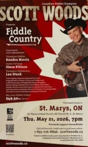 Scott Woods Concert Poster